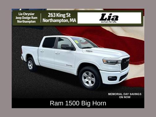 Bright White Clearcoat 2025 RAM 1500 Big Horn/Lone Star