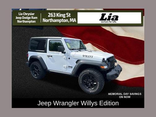 Bright White Clearcoat 2021 Jeep Wrangler Willys