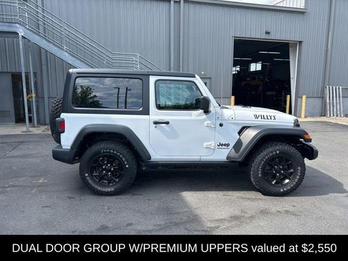 Bright White Clearcoat 2021 Jeep Wrangler Willys