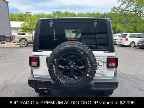 Bright White Clearcoat 2021 Jeep Wrangler Willys