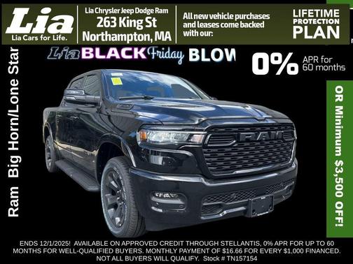 2026 RAM 1500 Big Horn/Lone Star