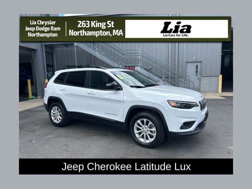 Bright White Clearcoat 2022 Jeep Cherokee Latitude Lux