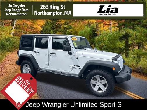 Bright White Clearcoat 2018 Jeep Wrangler JK Unlimited Sport
