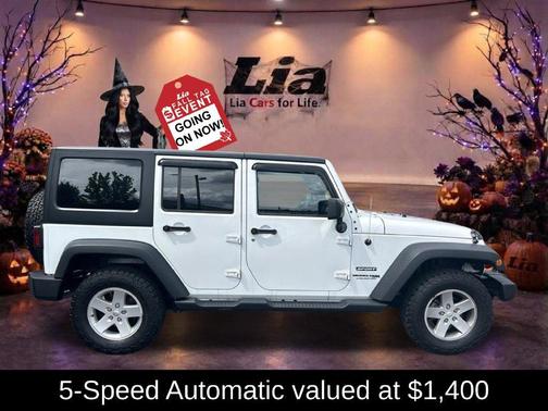 Bright White Clearcoat 2018 Jeep Wrangler JK Unlimited Sport