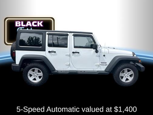 Bright White Clearcoat 2018 Jeep Wrangler JK Unlimited Sport