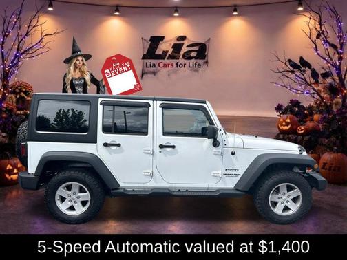 Bright White Clearcoat 2018 Jeep Wrangler JK Unlimited Sport