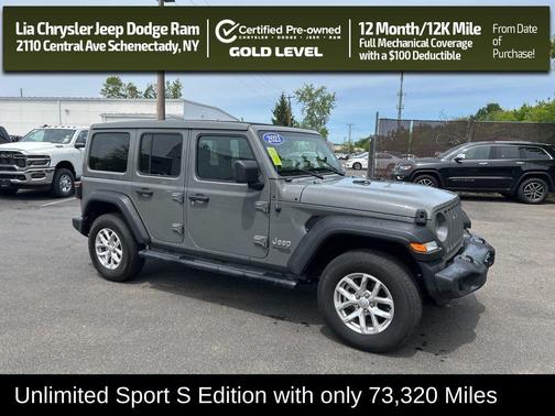 Sting-Gray Clearcoat 2021 Jeep Wrangler Unlimited Sport