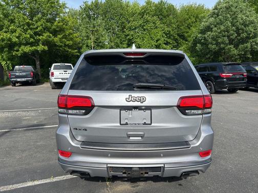 Billet Silver Metallic Clearcoat 2018 Jeep Grand Cherokee High Altitude
