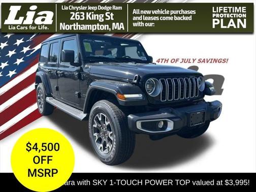 2025 Jeep Wrangler 4-Door Sahara 4x4