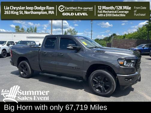 Granite Crystal Metallic Clearcoat 2022 RAM 1500 Big Horn/Lone Star