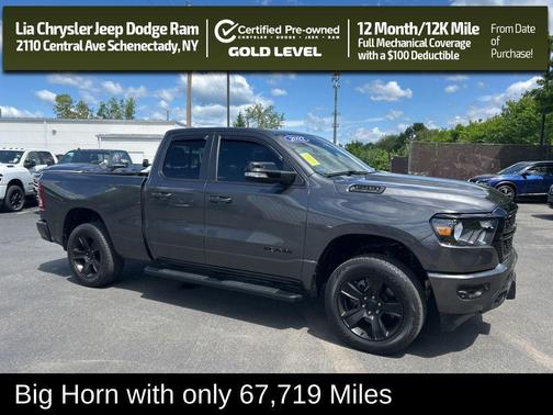 Granite Crystal Metallic Clearcoat 2022 RAM 1500 Big Horn/Lone Star