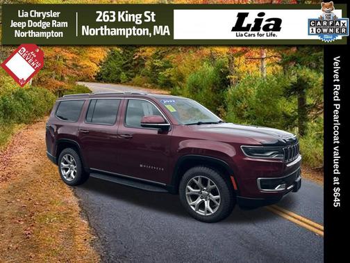 Velvet Red Pearlcoat 2022 Jeep Wagoneer Series II 4x4