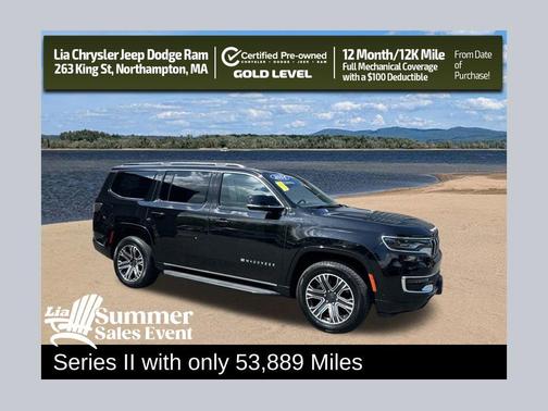 Diamond Black Crystal Pearlcoat 2024 Jeep Wagoneer Series II 4x4