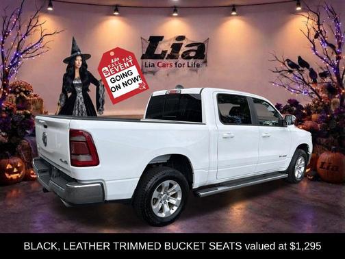 Bright White Clearcoat 2023 RAM 1500 Laramie