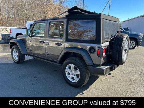 Granite Crystal Metallic Clearcoat 2022 Jeep Wrangler Unlimited Sport