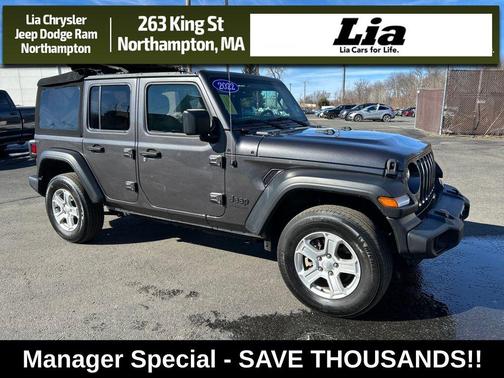 Granite Crystal Metallic Clearcoat 2022 Jeep Wrangler Unlimited Sport