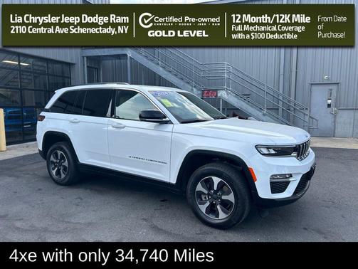 Bright White Clearcoat 2024 Jeep Grand Cherokee 4xe Base
