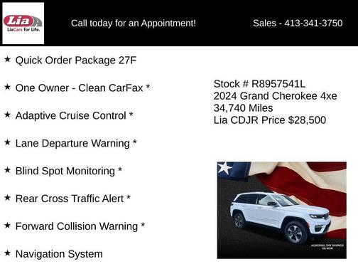 Bright White Clearcoat 2024 Jeep Grand Cherokee 4xe Base