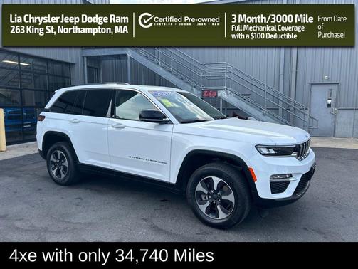 Bright White Clearcoat 2024 Jeep Grand Cherokee 4xe Base