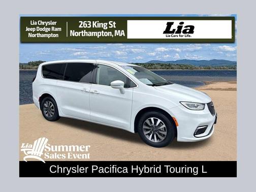 Bright White Clearcoat 2022 Chrysler Pacifica Hybrid Touring L