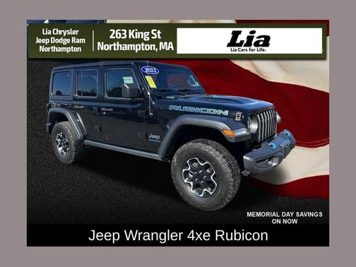 Black Clearcoat 2023 Jeep Wrangler 4xe Rubicon