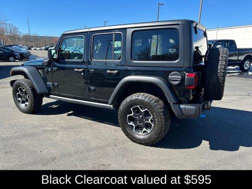 Black Clearcoat 2023 Jeep Wrangler 4xe Rubicon