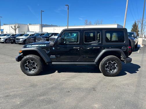 Black Clearcoat 2023 Jeep Wrangler 4xe Rubicon