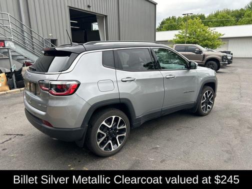 Billet Silver Metallic Clearcoat 2021 Jeep Compass Limited