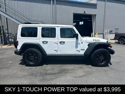 Bright White Clearcoat 2024 Jeep Wrangler 4xe Willys