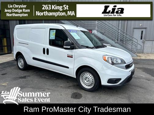 Bright White 2022 RAM ProMaster City Tradesman