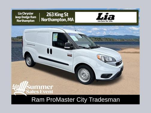Bright White 2022 RAM ProMaster City Tradesman