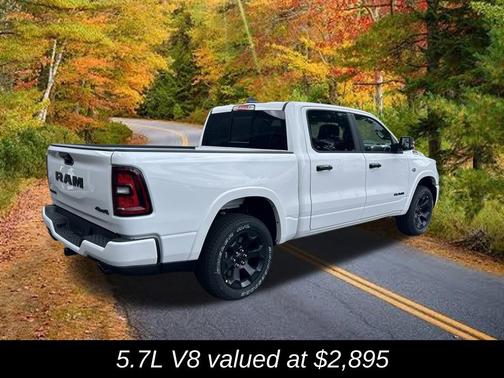 Bright White Clearcoat 2026 RAM 1500 Big Horn/Lone Star