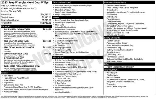 2023 Jeep Wrangler 4xe Base