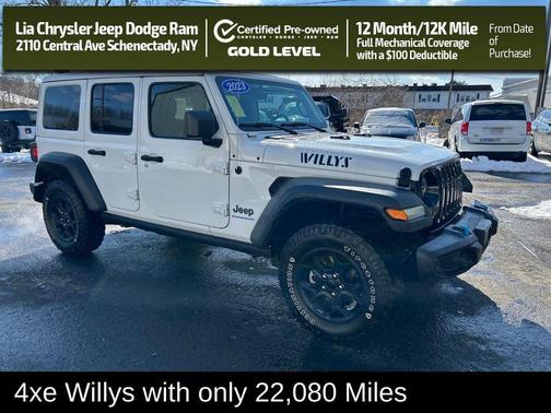 Bright White Clearcoat 2023 Jeep Wrangler 4xe Base