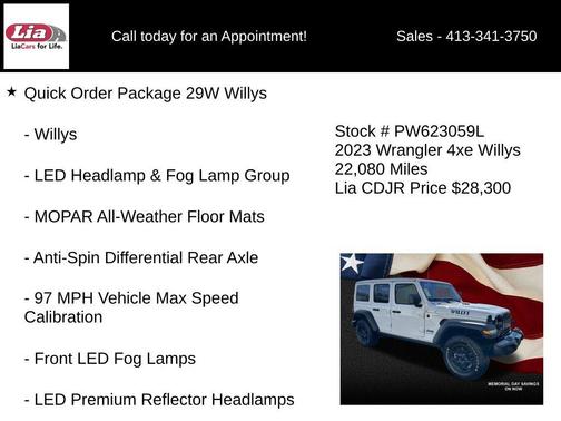 Bright White Clearcoat 2023 Jeep Wrangler 4xe Base