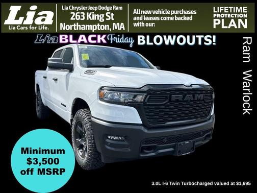 2026 RAM 1500 Warlock Crew Cab 4x4 5'7' Box