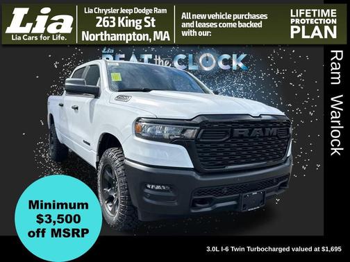 2026 RAM 1500 Warlock Crew Cab 4x4 5'7' Box