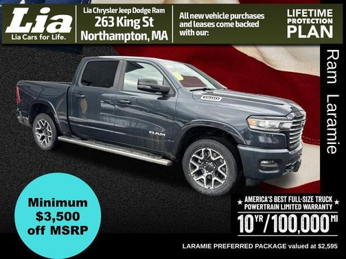Forged Blue Metallic 2026 RAM 1500 Laramie