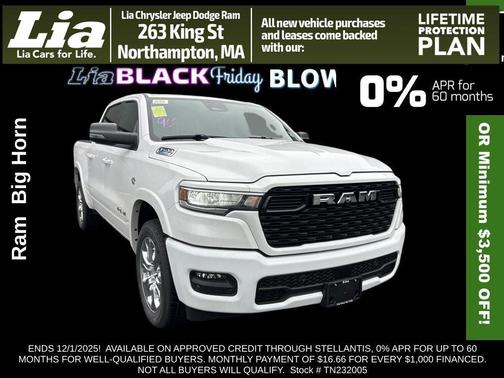 2026 RAM 1500 Big Horn/Lone Star