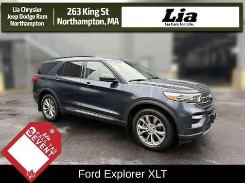 Stone Blue Metallic 2022 Ford Explorer XLT