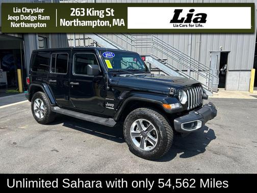 Black Clearcoat 2021 Jeep Wrangler Unlimited Sahara