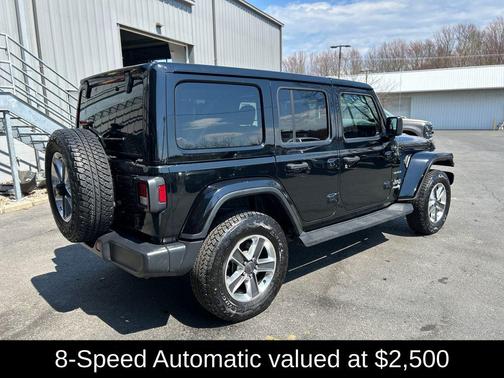 Black Clearcoat 2021 Jeep Wrangler Unlimited Sahara