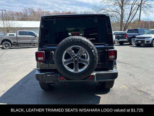 Black Clearcoat 2021 Jeep Wrangler Unlimited Sahara