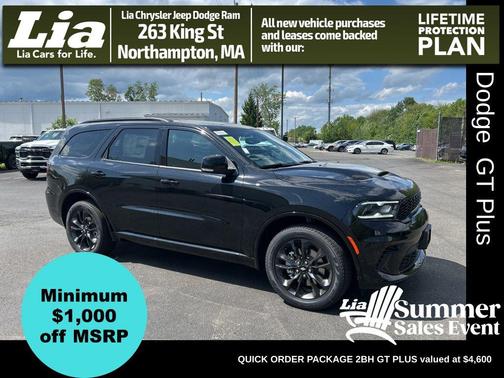 DB Black Clearcoat 2026 Dodge Durango GT Plus