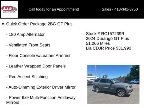 Destroyer Gray Clearcoat 2024 Dodge Durango GT Plus