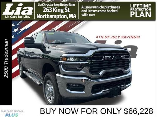 2025 RAM 2500 Tradesman Crew Cab 4x4 6'4' Box
