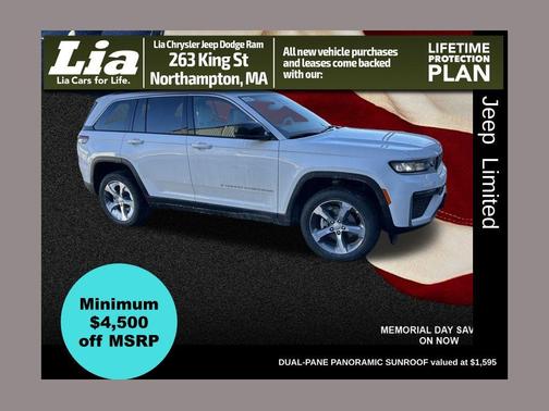 Bright White Clearcoat 2026 Jeep Grand Cherokee Limited
