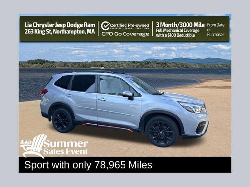 Ice Silver Metallic 2019 Subaru Forester Sport