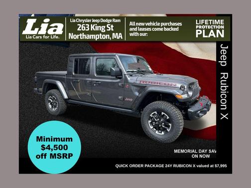 Granite Crystal Metallic Clearcoat 2026 Jeep Gladiator Rubicon