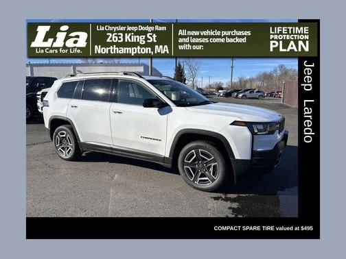 Bright White Clearcoat 2026 Jeep Cherokee Laredo 4x4